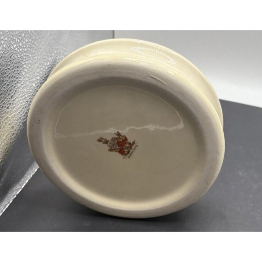 Vintage Royal Doulton Bunnikins Porriger Dish Bowl Mr Pigglys Store - Picture 8 of 8